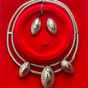 Handmade Silver plated Jewelry Set